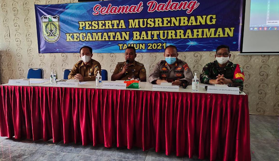 Kecamatan Baiturrahman Gelar Musrenbang