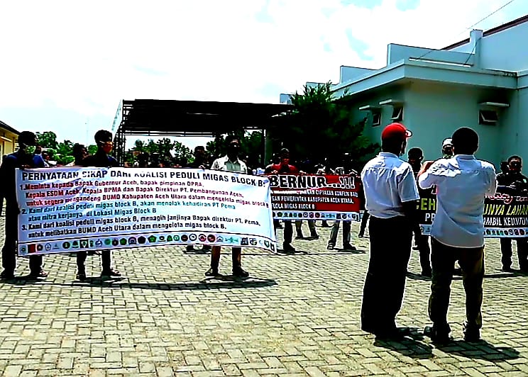 Dituding Kerja Sama Dengan Bakrie Group, PT. PEMA Didemo Warga