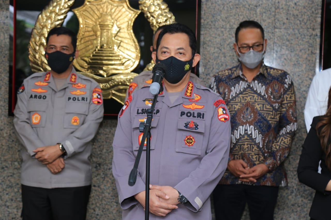 Kapolri Pastikan Dukung Program Pembangunan Infrastruktur TIK