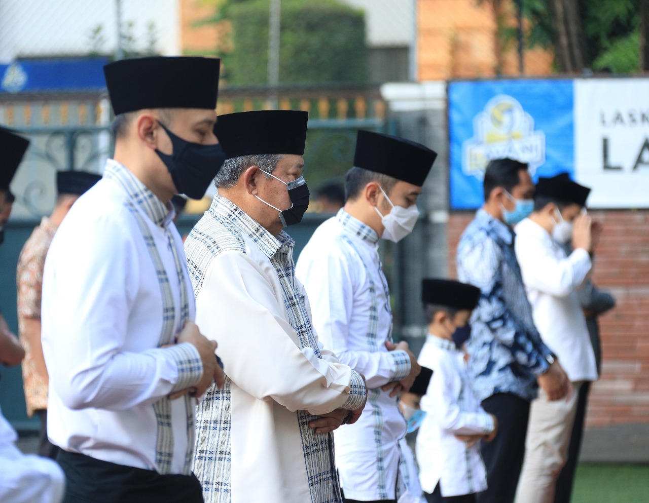 SBY Rayakan Idul Fitri 1442 H Bersama Keluarga