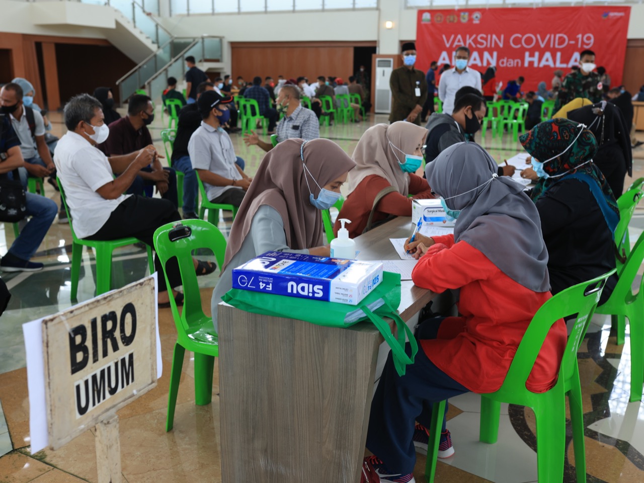 Antusias Ikut Vaksin, Bentuk Dukungan Putuskan Rantai Penularan Covid-19