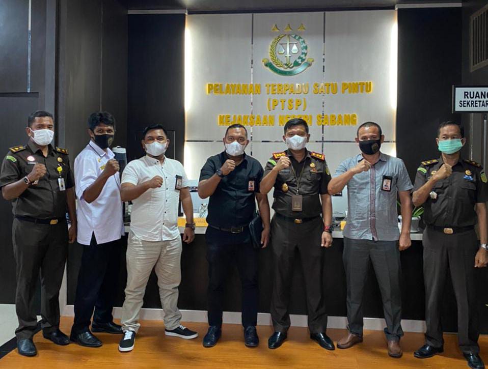 Kejari Terima Kunjungan Jajaran Komisioner KIP Sabang