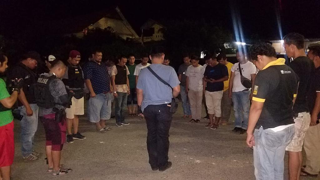 Polda Aceh Tangkap Puluhan Preman di 15 Lokasi