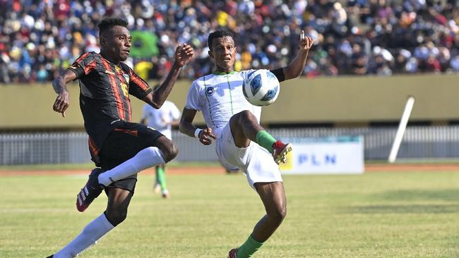 4 Tim Lolos Semifinal Sepak Bola PON Papua
