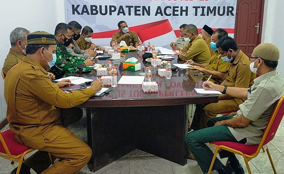 Bupati Aceh Timur Pimpin Rakor Persiapan Siaga Bencana