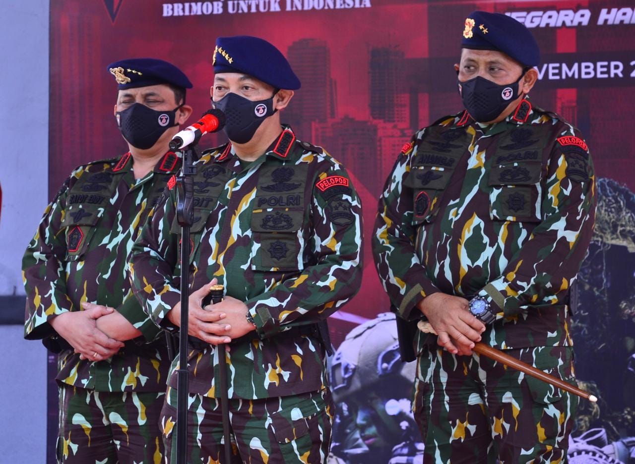 Kapolri Pastikan Brimob Terus Berikan Layanan Terbaik untuk Warga dan Negara