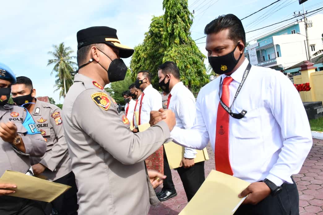Kapolda Aceh: Reward adalah Bentuk Dukungan Moril Bagi Personel yang Berprestasi