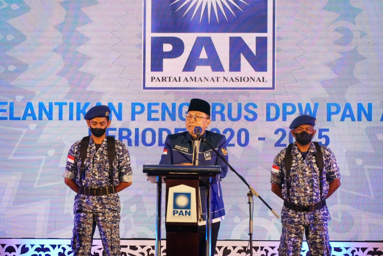 Lantik Pengurus Baru, ZulHas Ingin Bendera PAN Berkibar Seluruh Aceh