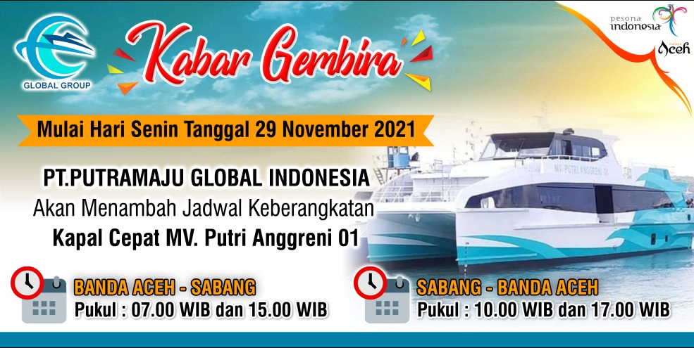 Untuk Memenuhi Permintaan Masyarakat Kapal Cepat MV Putri Anggreni Tambah Jadwal Pelayaran